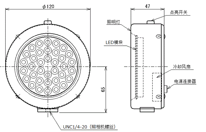 外形图（LE-9NDxx-H）