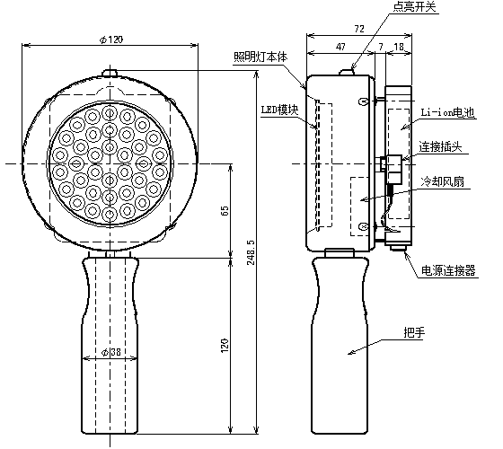 外形图（LH-9NDxx-H）